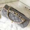 Fake Chanel Cf 20 Cm Handle Beige - high-end replica designer purse