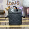 Replica Louis Vuitton Nano Steamer Black - designer handbag clone