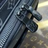 Fake Louis Vuitton Alpha Messenger Black Canvas - designer handbag clone