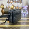 Fake Louis Vuitton Alpha Messenger Black Canvas - high-end replica designer purse