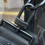 Replica Louis Vuitton Alpha Messenger Black Canvas