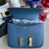 Fake Hermès Constance 18Cm Deep Blue - 1:1 premium replica handbag