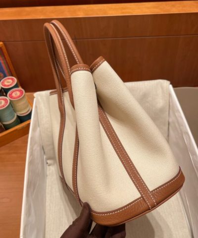 Replica Hermès Garden Party 30Cm Beige Canvas - high-end replica designer purse