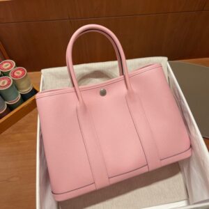Fake Hermès Garden Party 30Cm Rose - high-end replica designer purse