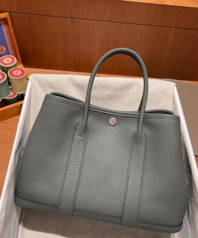 Fake Hermès Garden Party 30Cm Vert Amande - premium superclone handbag