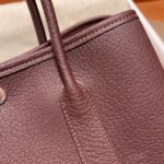 Replica Hermès Garden Party 30Cm Saddle Red - high-quality designer bag dupe
