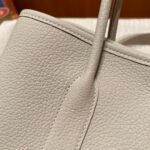 Replica Hermès Garden Party 30Cm Clacier White