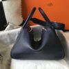 Replica Hermès Lindy Sapphire Blue - premium superclone handbag