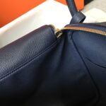 Replica Hermès Lindy Sapphire Blue - top-grade luxury bag dupe