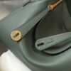 Fake Hermès Lindy Almond Green - designer handbag clone