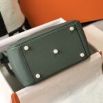 Replica Hermès Lindy Almond Green - 1:1 premium replica handbag