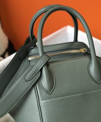 Fake Hermès Lindy Almond Green - high-end replica designer purse