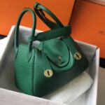Replica Hermès Lindy Emerald - high-quality designer bag dupe