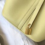 Replica Hermès Picotin Lock Yellow - affordable luxury replica bag