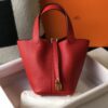 Fake Hermès Picotin Lock Red - designer handbag clone