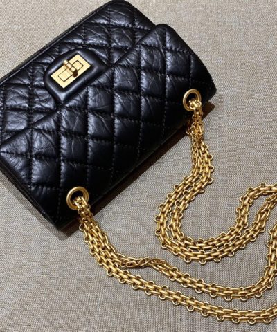 CHANEL 2.55 Mini Bag Black - ultra-realistic fake purse