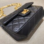 CHANEL 2.55 Mini Bag Black - elite factory replica handbag