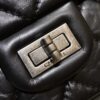 CHANEL 2.55 Bag Black Silver - elite factory replica handbag
