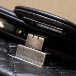CHANEL 2.55 Bag Black Silver