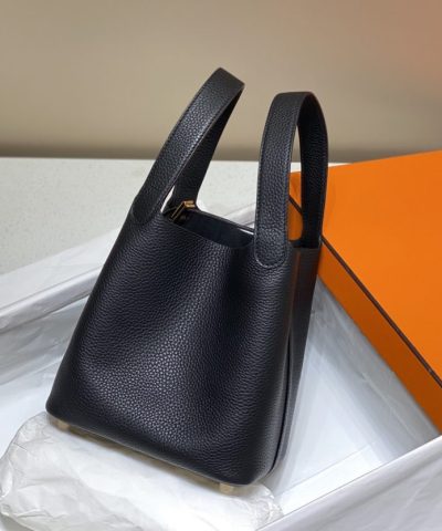 Replica Hermès Picotin Lock Black - best quality fake designer bag