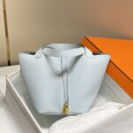 Replica Hermès Picotin Lock Holy Grail Blue