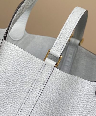 Fake Hermès Picotin Lock Holy Grail Blue - designer handbag clone