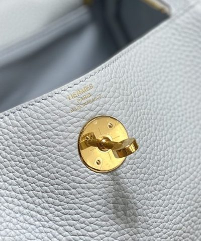 Fake Hermès Lindy Grail Blue - ultra-realistic fake purse