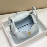 Replica Hermès Lindy Grail Blue