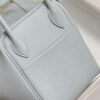 Fake Hermès Lindy Grail Blue - top-grade luxury bag dupe