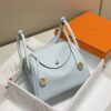 Fake Hermès Lindy Grail Blue - affordable luxury replica bag