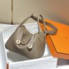 Fake Hermès Lindy Elephant Gray - high-end replica designer purse