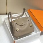 Replica Hermès Lindy Elephant Gray