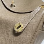 Replica Hermès Lindy Elephant Gray - high-quality designer bag dupe