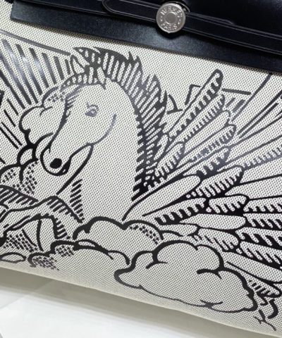 Replica Hermès Herbag 31Cm Black Horse - best quality fake designer bag