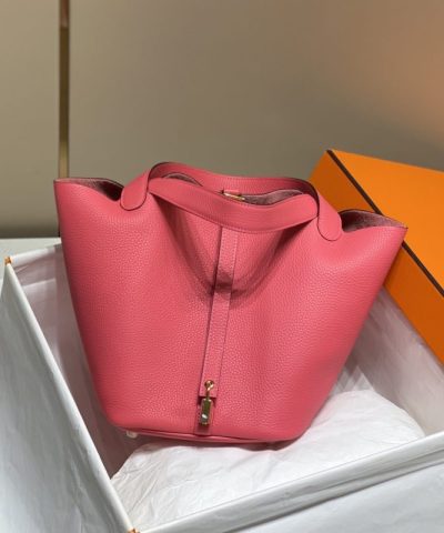 Fake Hermès Picotin Lock Pink - ultra-realistic fake purse