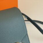 Replica Hermès Sac Roulis Almond Green - 1:1 premium replica handbag