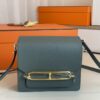 Fake Hermès Sac Roulis Almond Green - high-quality designer bag dupe