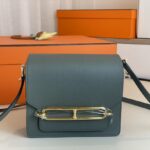 Replica Hermès Sac Roulis Almond Green - high-quality designer bag dupe