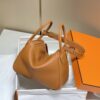 Fake Hermès Lindy Golden Brown - top-grade luxury bag dupe