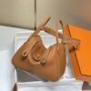 Fake Hermès Lindy Golden Brown - high-end replica designer purse