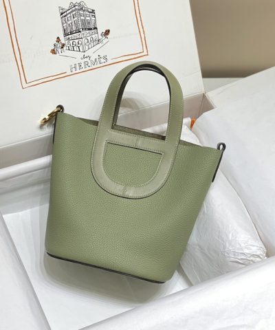 Replica Hermès The Loop Green - ultra-realistic fake purse