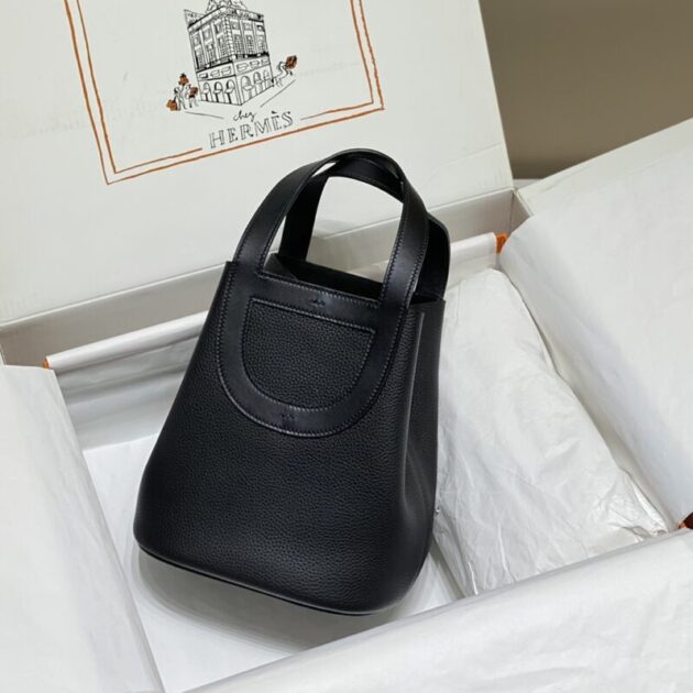 Replica Hermès The Loop Black - top-grade luxury bag dupe