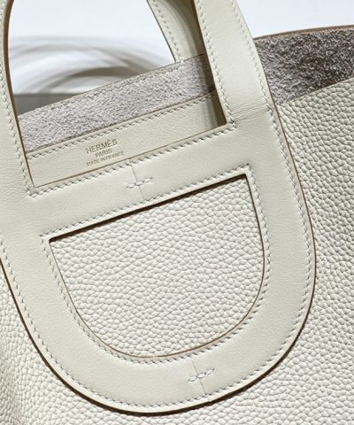 Fake Hermès The Loop White - affordable luxury replica bag