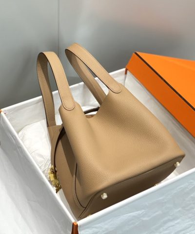 Fake Hermès Picotin Lock Milk Tea - premium superclone handbag