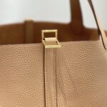 Replica Hermès Picotin Lock Milk Tea - high-quality designer bag dupe