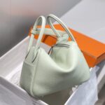 Replica Hermès Lindy Bubble Green - premium superclone handbag