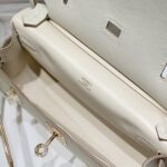 Replica Hermès Jypsiere White - top-grade luxury bag dupe
