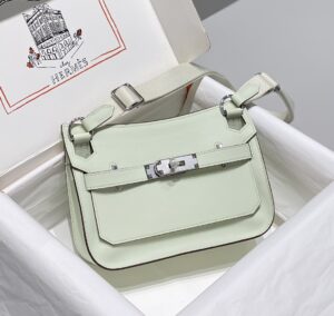 Replica Hermès Jypsiere Bubble Green - high-end replica designer purse