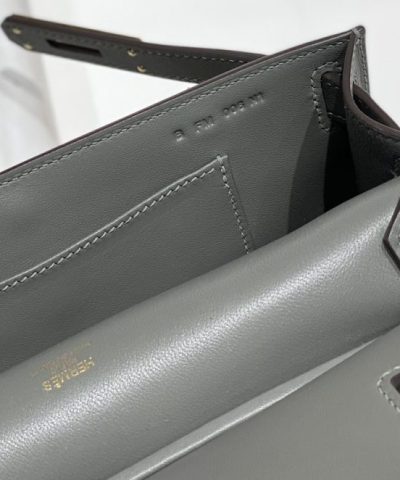 Fake Hermès Jypsiere Cumulonimbus Gray - best quality fake designer bag
