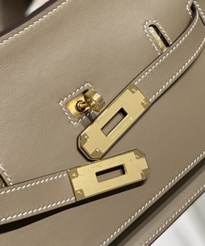 Replica Hermès Jypsiere Elephant Grey - top-grade luxury bag dupe